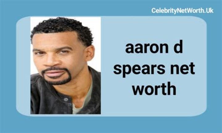 Aaron D. Spears Net Worth