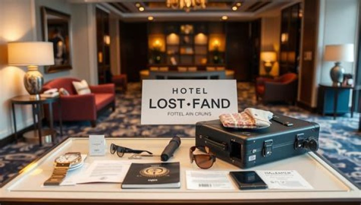 How do hotels handle lost and found items?
