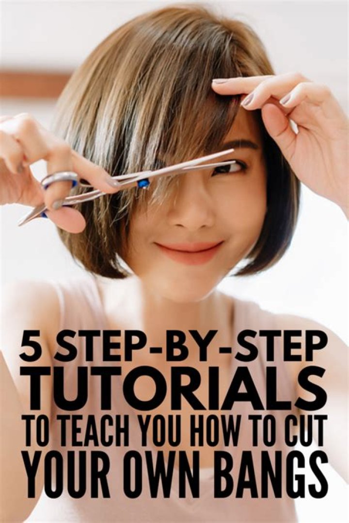 How do you make your own bangs?